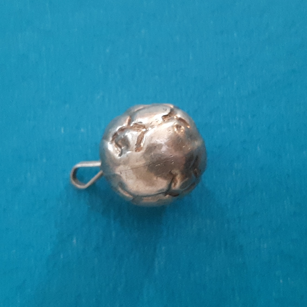 Sterling Silver Soccer Ball pendant for a necklace. - Picture 5 of 8